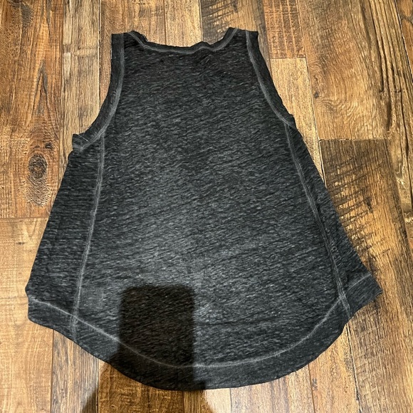 White + Warren black linen top - Picture 2 of 4